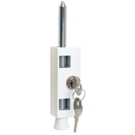 Sterling Patio Door Bolt - White