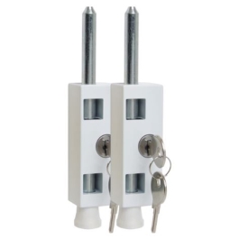 Sterling Patio Door Bolt - White - (Pack of 2)