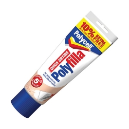 Polycell Polyfilla Tube - Quick Drying 330g (+10%)