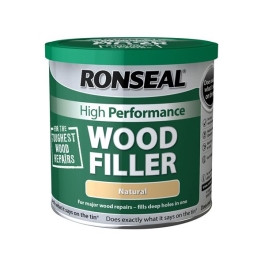 Ronseal High Performance Wood Filler 1Kg - Natural