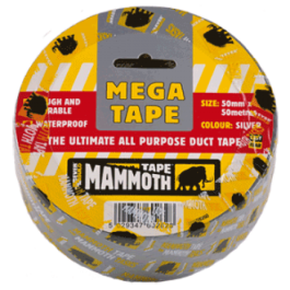 Everbuild Mammoth Duct Tape - 50mm x 50Mt - White