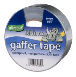 Rhino Gaffer Tape - 50mm x 50Mt - Black