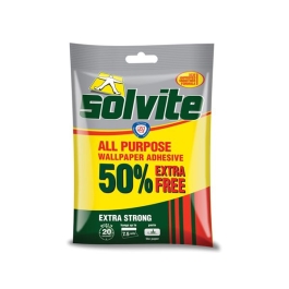 Solvite Wallpaper Adhesive (5 Rolls) + 50% Free