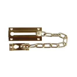Door Chain - Brass Plated - (002853N)