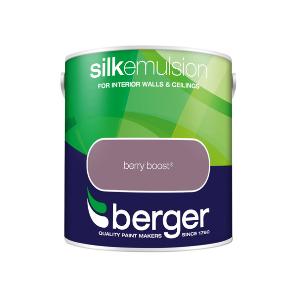 Berger Silk Emulsion 2.5Lt - Berry Boost