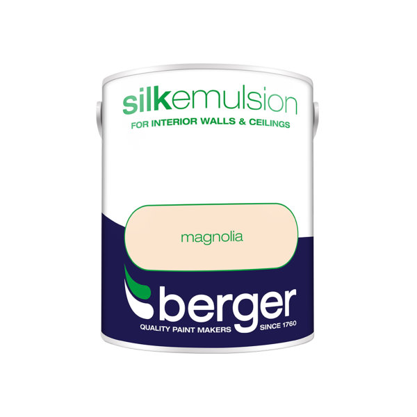 Berger Silk Emulsion 5Lt - Magnolia