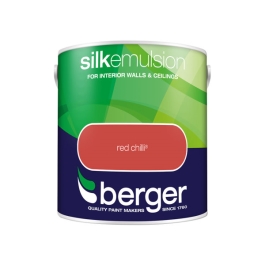 Berger Silk Emulsion 2.5Lt - Red Chilli