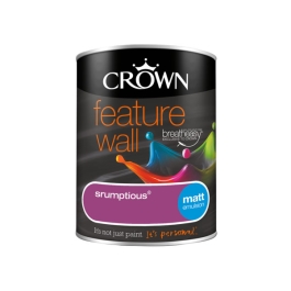 Crown Feature Wall Emulsion 1.25Lt - Scrumptious