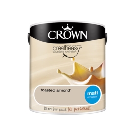 Crown Matt Emulsion 2.5Lt - Creams - Toasted Almond