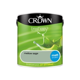 Crown Matt Emulsion 2.5Lt - Greens - Mellow Sage