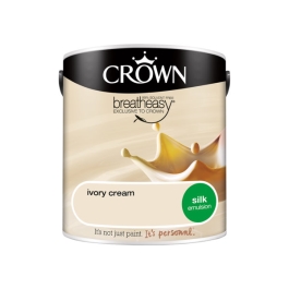 Crown Silk Emulsion 2.5Lt - Creams - Ivory Cream