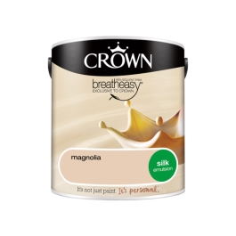 Crown Silk Emulsion 2.5Lt - Creams - Magnolia
