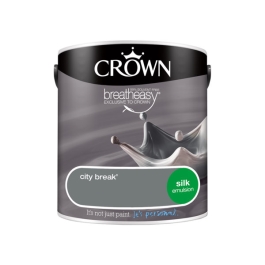 Crown Silk Emulsion 2.5Lt - Greys - City Break
