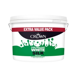 Crown Silk Emulsion 7.5Lt - White