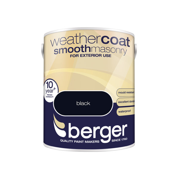 Berger Weathercoat 5Lt - Black