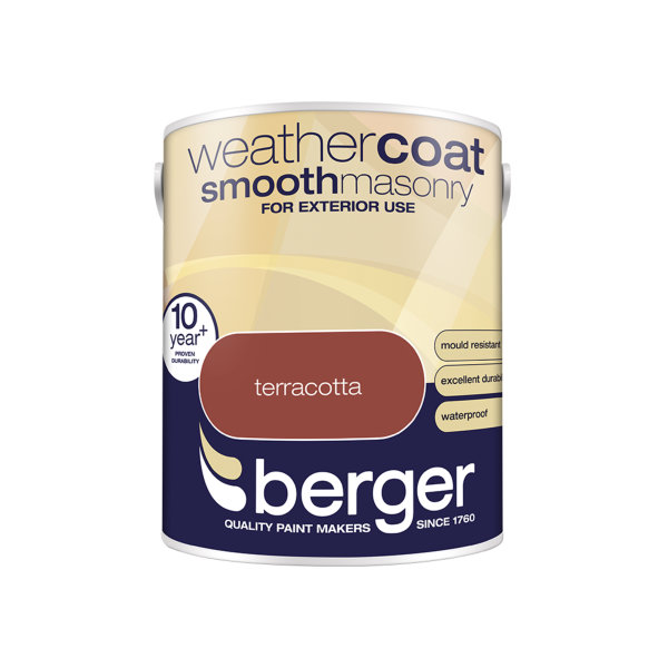 Berger Weathercoat 5Lt - Terracotta