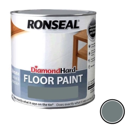 Ronseal Diamond Hard - Floor Paint 2.5Lt - Slate