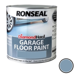 Ronseal Diamond Hard - Garage Floor Paint 2.5Lt - Steel Blue