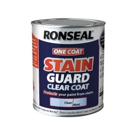 Ronseal Stain Guard 2.5Lt - One Coat - Clear