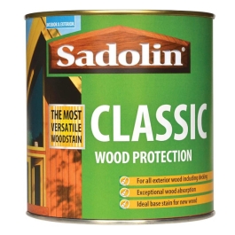 Sadolin Woodstain 1Lt - Classic - Jacobean Walnut