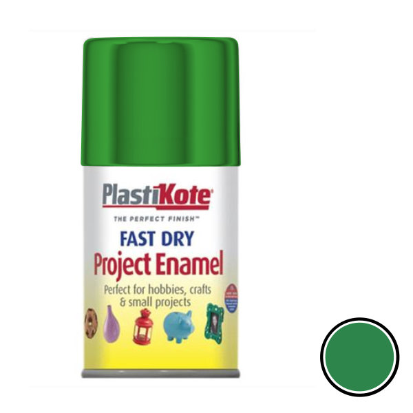 Plasti-Kote Spray Paint 100ml - Enamel - Garden Green