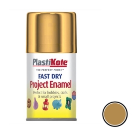 Plasti-Kote Spray Paint 100ml - Enamel - Gold Leaf