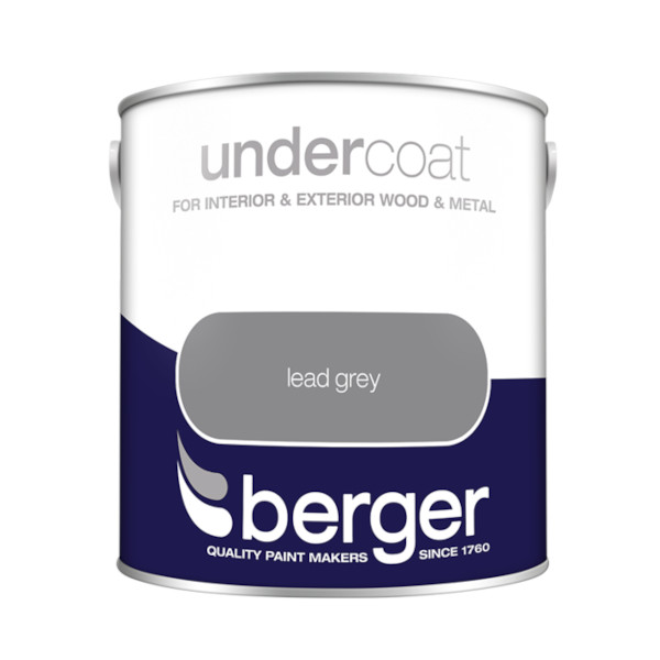 Berger Undercoat 2.5Lt - Lead Grey