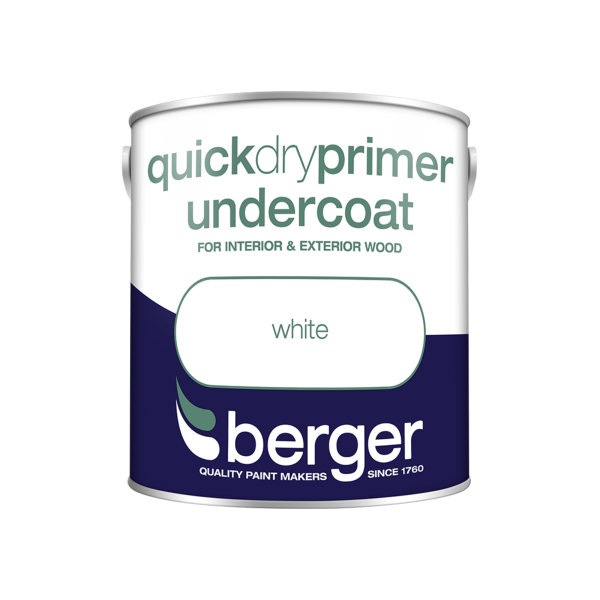 Berger Quick Drying Primer 2.5Lt - White