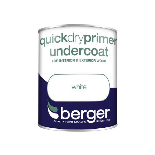 Berger Quick Drying Primer 750ml - White
