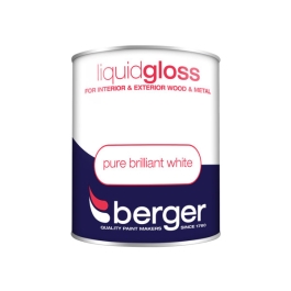 Berger Liquid Gloss 750ml - Pure Brilliant White