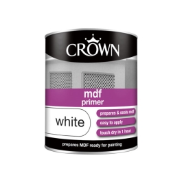 Crown MDF Primer 750ml - White