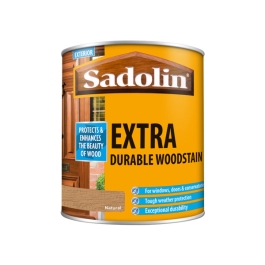 Sadolin Extra Durable Woodstain - Natural 1Lt