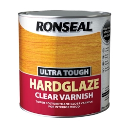 Ronseal Ultra Tough Clear Varnish 2.5Lt - Hardglaze