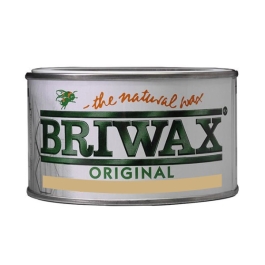 Briwax Natural Wax 400g - Medium Brown