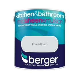 Berger Bath & Kitchen Paint 2.5Lt - Frosted Birch