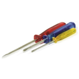 Jegs Assorted Terminal Screwdrivers (3Pc Set)