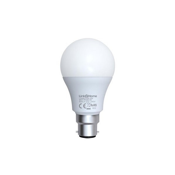 Link2Home Smart LED Dimmable Bulb 9W - Opal GLS - (BC)