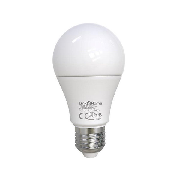 Link2Home Smart LED Dimmable Bulb 9W - Opal GLS - (ES)