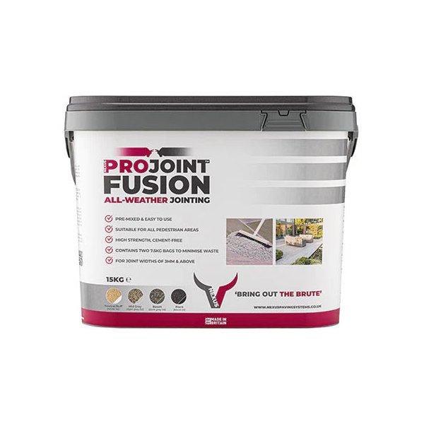 Nexus Fusion 15Kg - All Weather Jointing Compound - Basalt - (20 Sq/Mt)