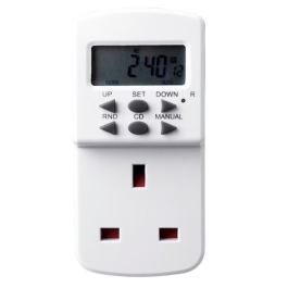 Jegs 24-Hour / 7 Day Plug-In Digital Timer