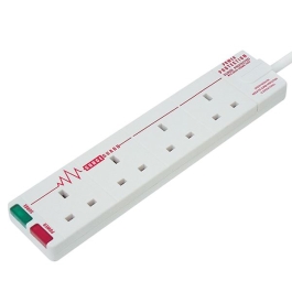 Extension Lead 2Mt - 4 Gang - Surge Protected