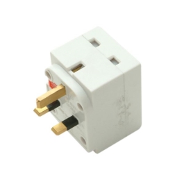 Fused Adaptor - 3 Way 13 Amp