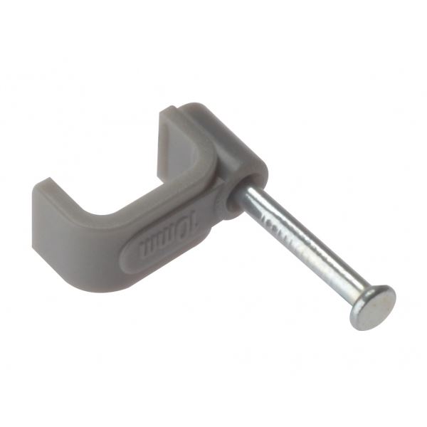 Forgefix T&E Cable Clips 1.5mm - Grey (Box of 100)