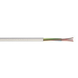 Jegs 3 Core Round Cable - 1.0mm x 10Mt