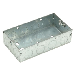 Jegs Metal Box 25mm - Double 