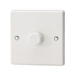 Jegs Dimmer Switch For LED - 2 Gang - 2 Way - 2x 250 Watt (100W for LED) Trailing Edge
