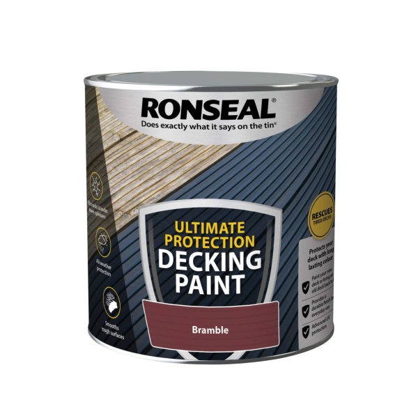 Ronseal Decking Paint 2.5Lt - Bramble