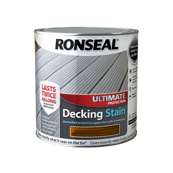 Ronseal Ultimate Decking Stain 2.5Lt - Dark Oak