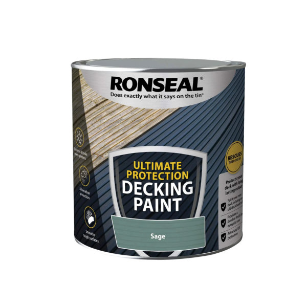 Ronseal Ultimate Decking Stain 2.5Lt - Sage