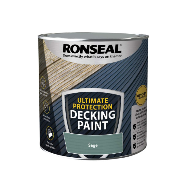 Ronseal Decking Paint 2.5Lt - Sage
